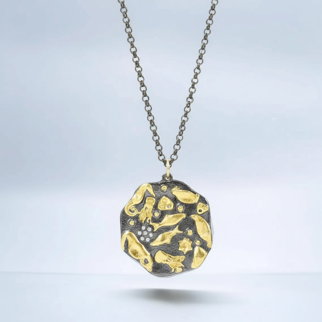 Collier Danse de l'Océan BLAR030