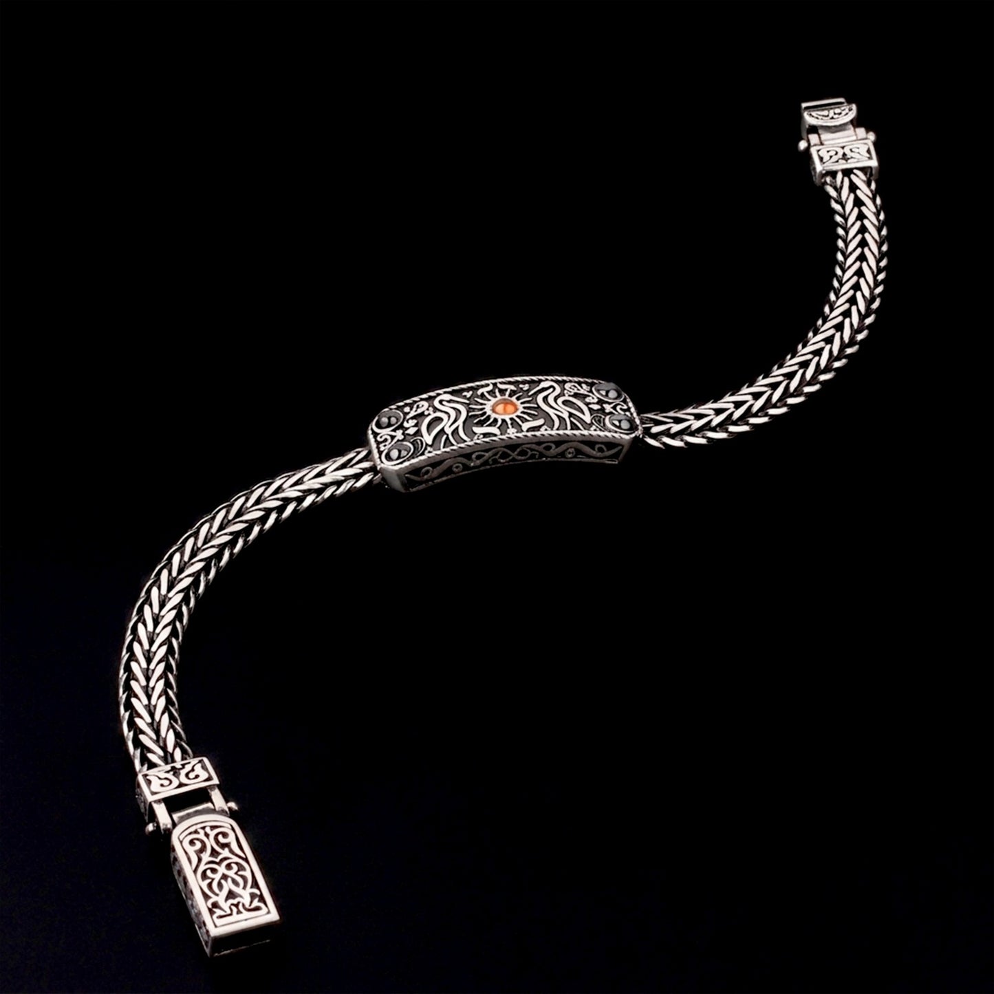 Solaris Herenarmband | 925 Zilver