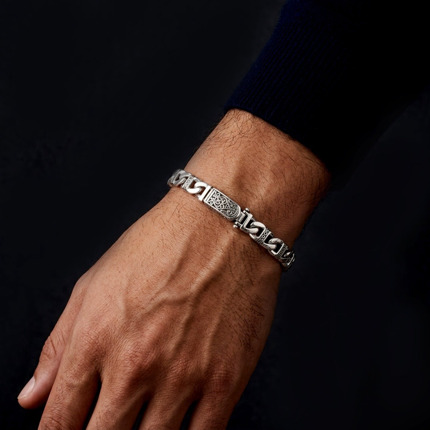 Link Herenarmband | 925 Zilver