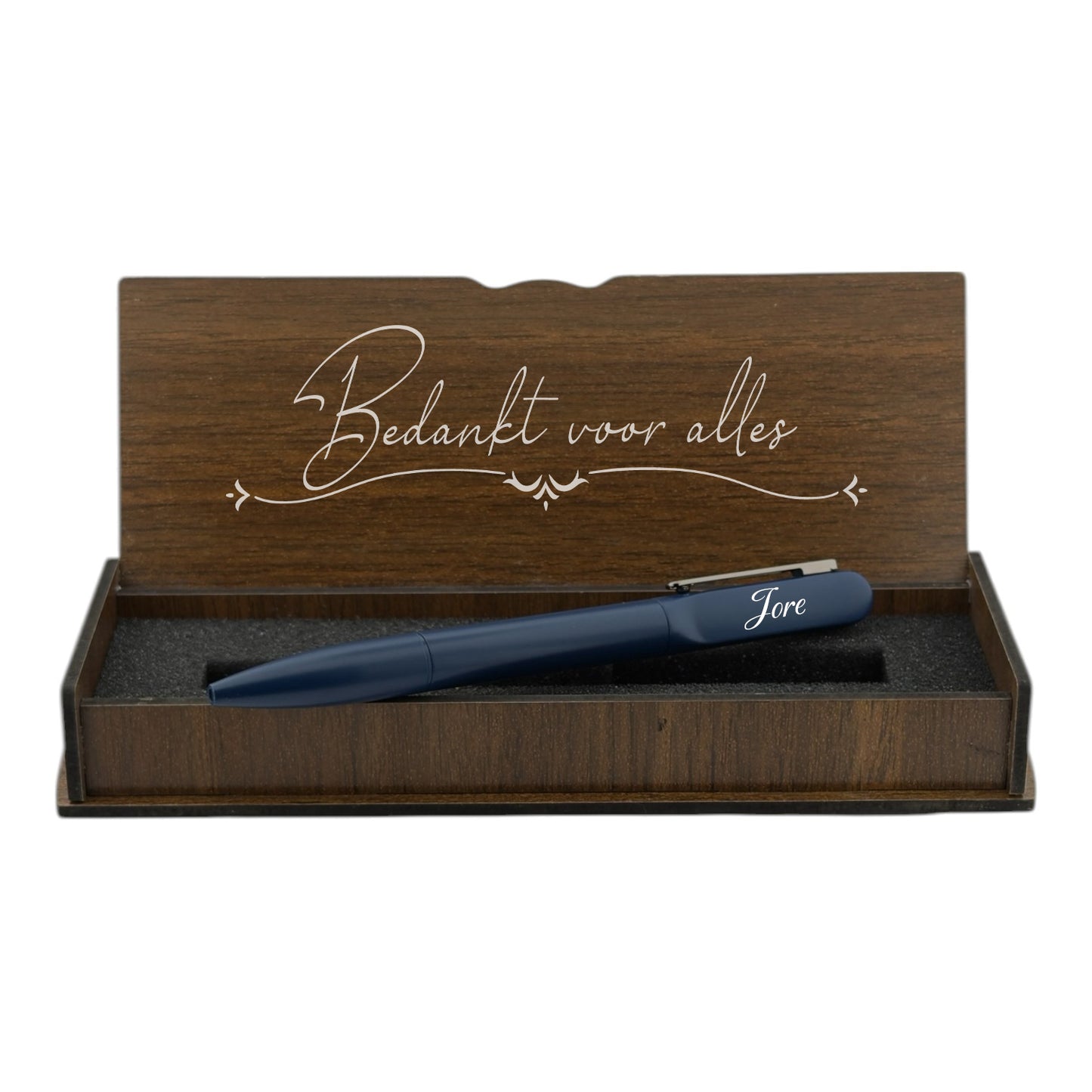 Stylo à bille en métal LED personnalisé