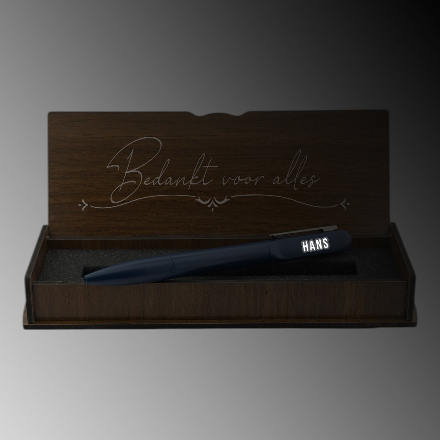 Stylo à bille en métal LED personnalisé