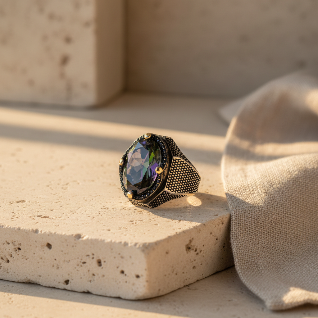 Bague Homme Quartz Mystique CLMR076