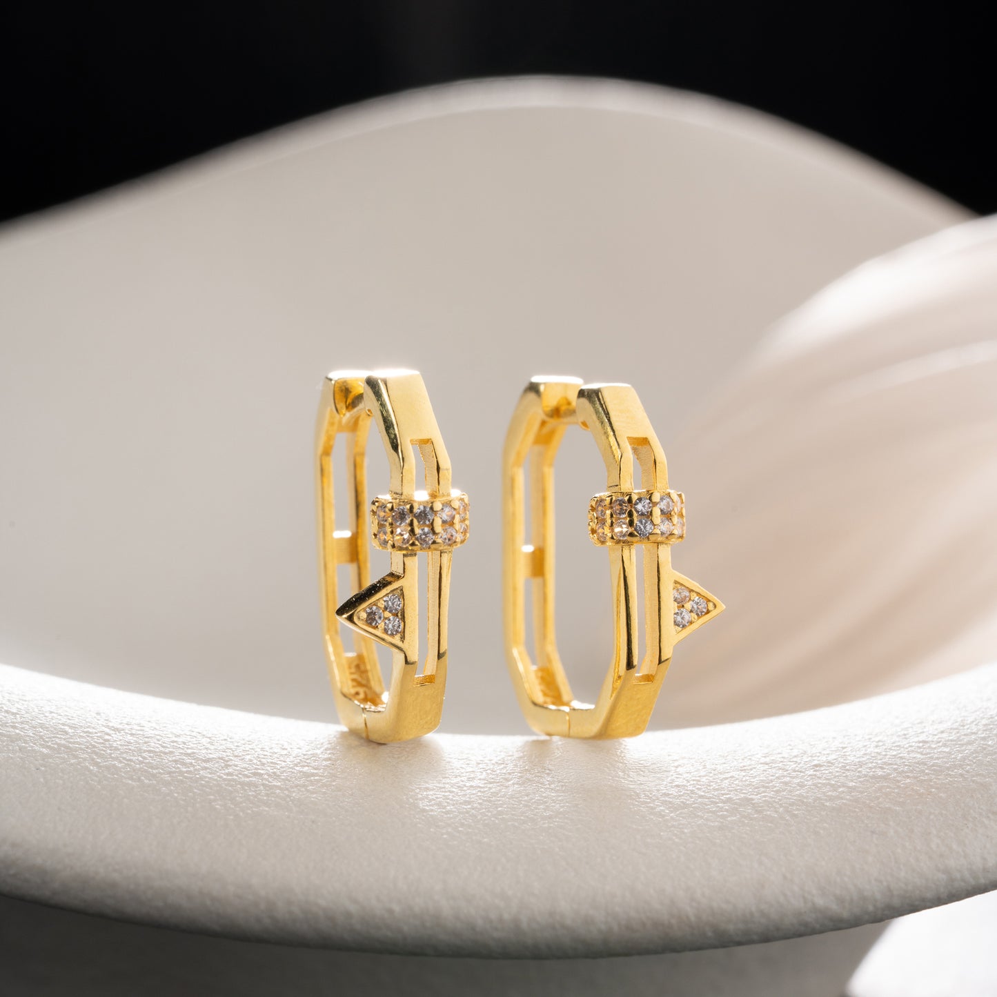VÉRA Oorbellen | 925 Zilver