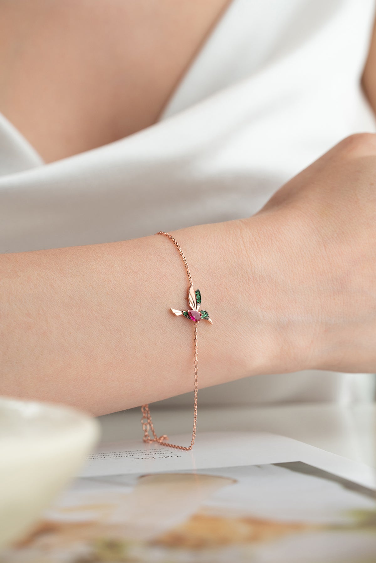 Bracelet Kolibrie - 925 Silver Rosé