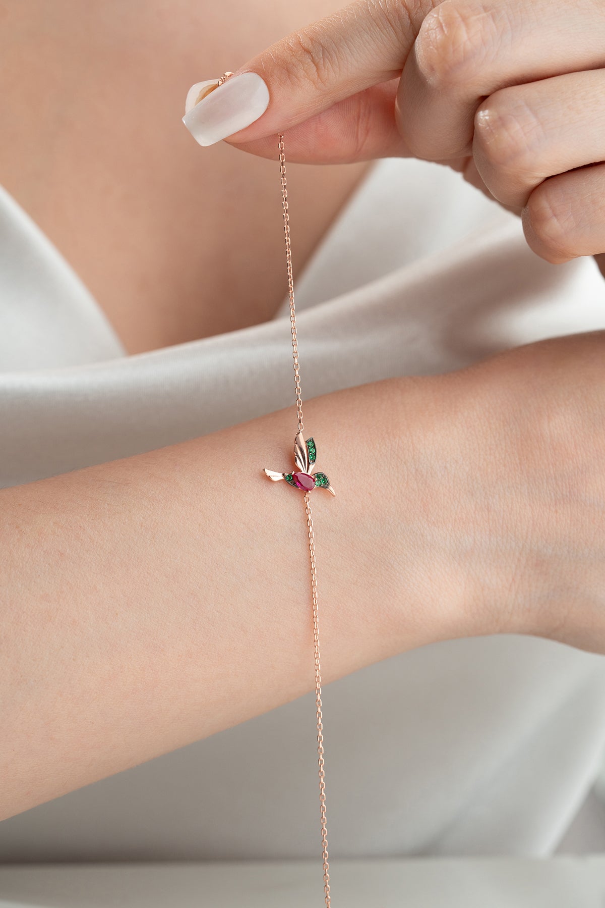 Bracelet Kolibrie - 925 Silver Rosé