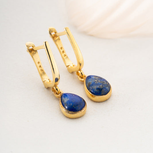 Boucles d'oreilles avec Lapis Lazuli