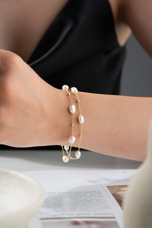 Bracelet Elara Parel - 925 argent