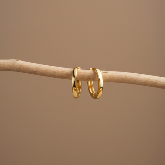 Minimalistische Creolen 925 Zilver