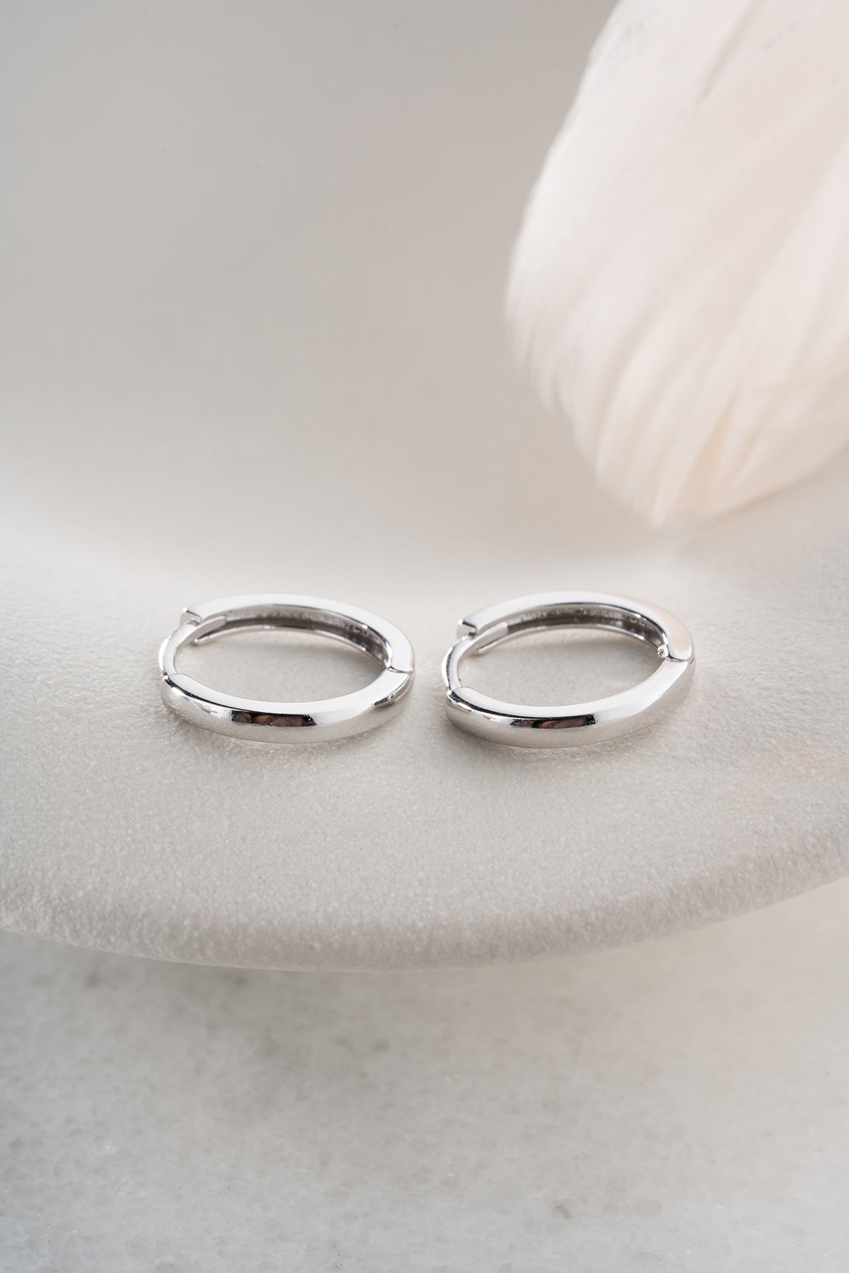 Minimalistische Creolen 925 Zilver