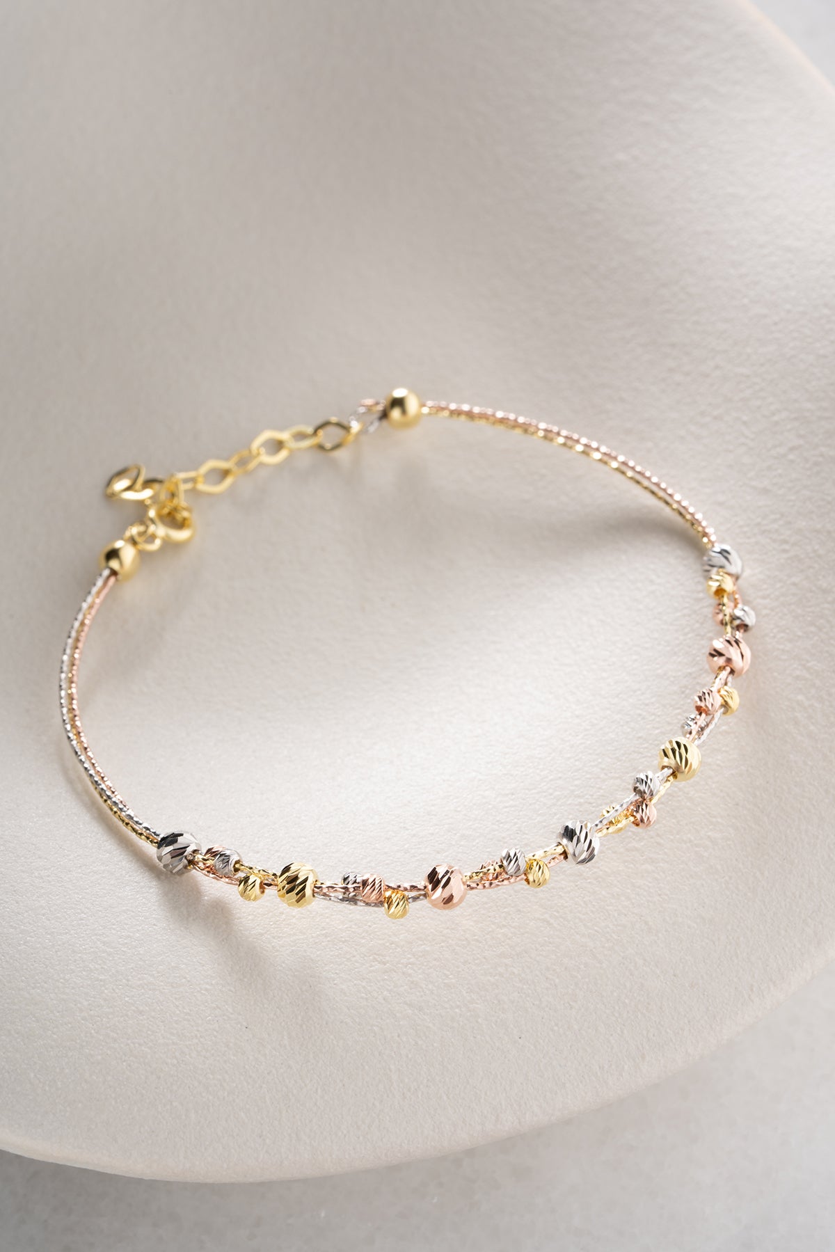 Dorika Armband Tricolor | 925 Zilver