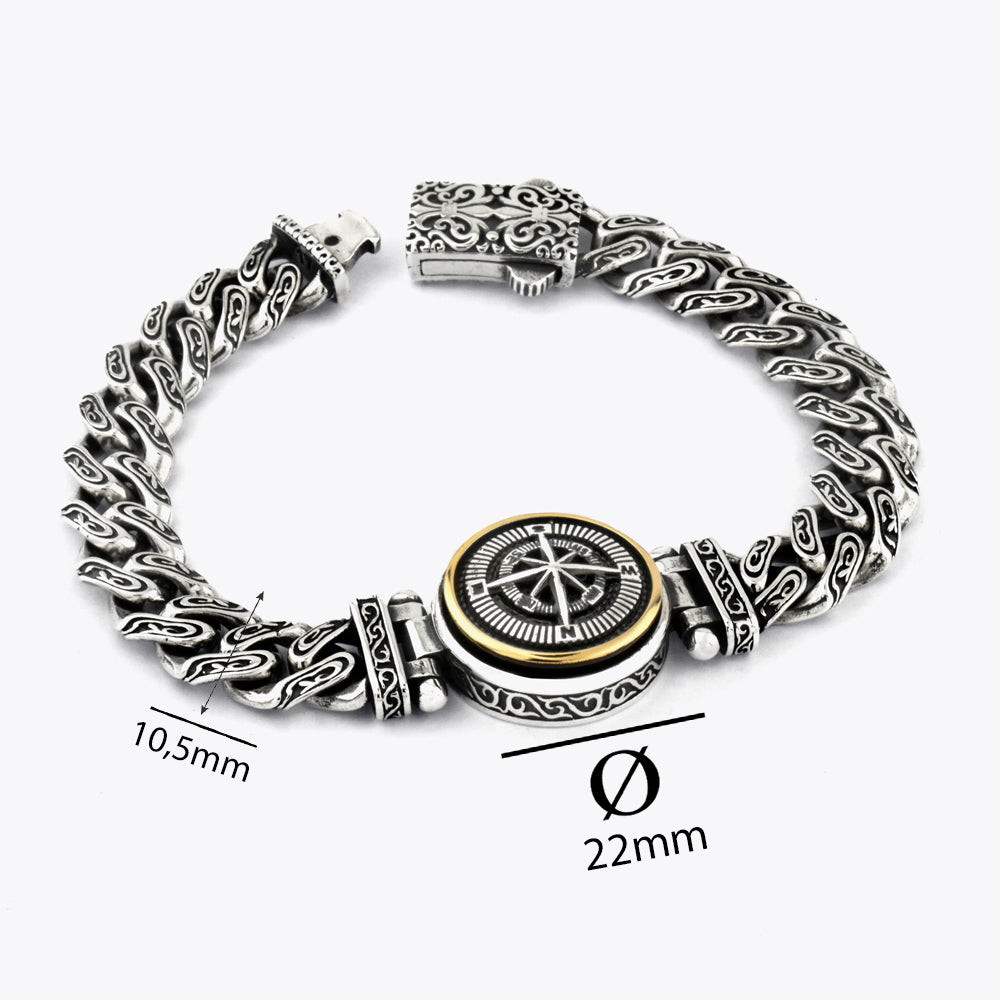 Bracelet Chaîne Argent 925 10.5mm ORTBS001