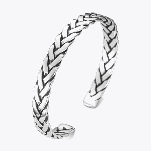 925 Sterling Zilveren Gevlochten Armband