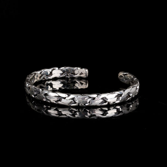 Koning Schakel 925 Sterling Zilver Heren Armband