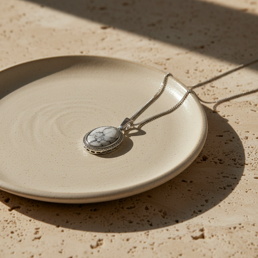 Havliet Natural Stone Pendentif