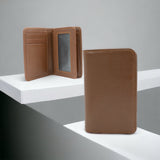 Porte-cartes en cuir marron 3304T