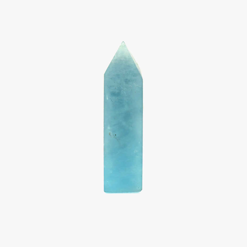 Edelsteen Obelisk Punt Aquamarijn (46,5mm-12,5gr)