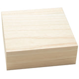 Coffret en bois gravé 20cm*20cm