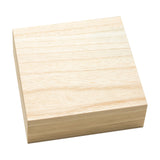Coffret en bois gravé 20cm*20cm