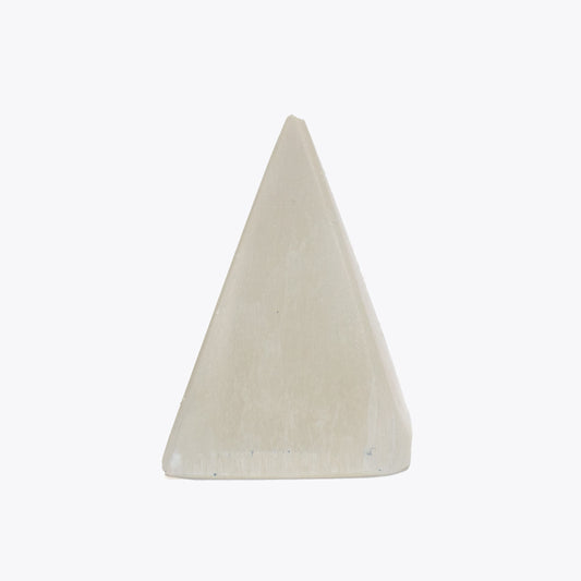 Gemme Pyramide Sélénite – 6 cm