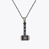 Collier Pendentif Marteau de Thor en Argent BLAR0108