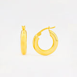 Boucles d'oreilles en argent 925 - 18 mm BLARW017
