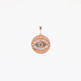 Evil Eye Locket - collier pendentif