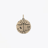 Collier en argent avec ancre BLAR0110