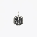 Collier en argent avec pendentif BLARY075