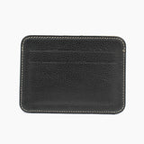 Porte Carte Cuir Noir et Marron 024-04