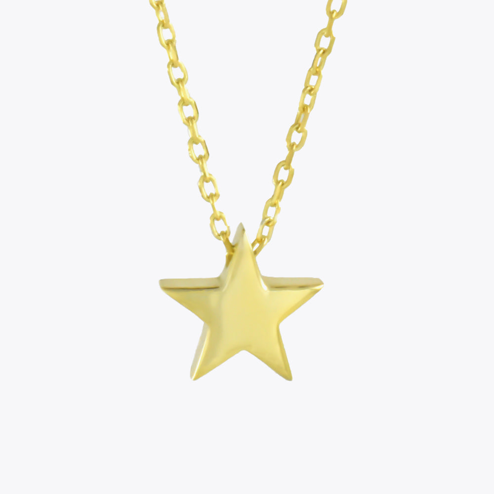 Collier + pendentif Silver Star