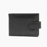Porte-cartes en cuir noir BLW011-1