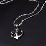 Par LYDIAN Collier en argent avec ancre BLYDK082