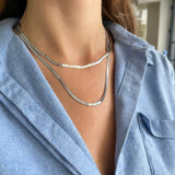 Chaîne en argent (40cm-45cm) BLARY052-S