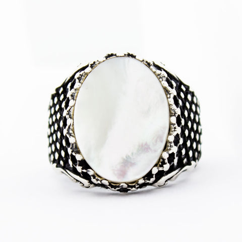Bague Nacre MRK074